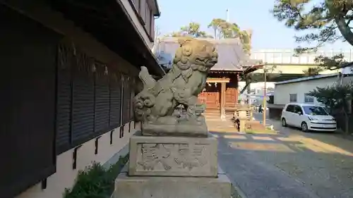 西宮恵比寿神社の狛犬