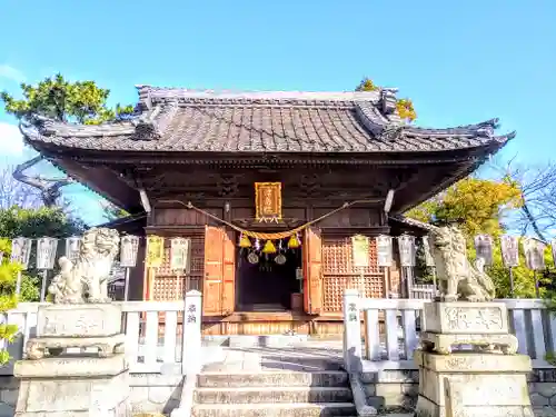 津島社の本殿・本堂