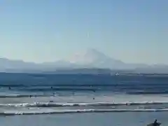 江島神社の景色