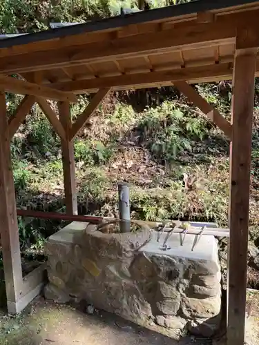 戸隠神社の手水舎