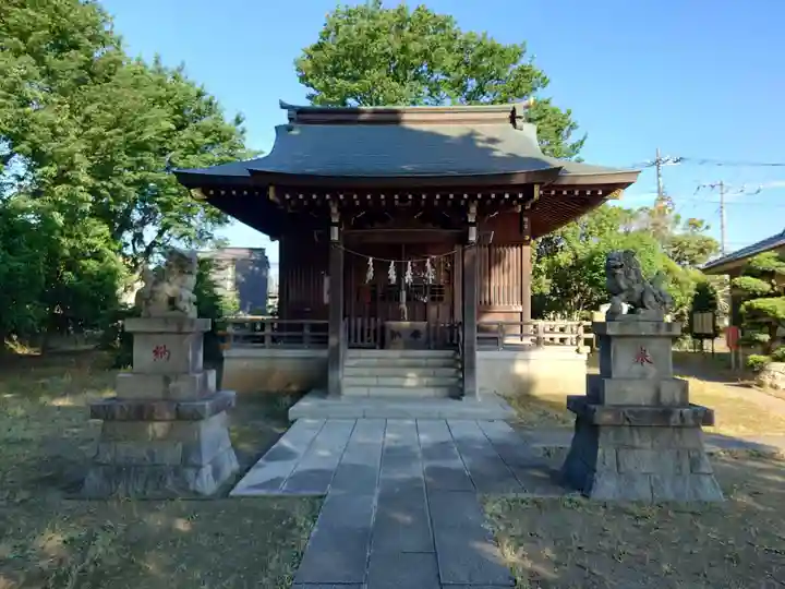宇奈根氷川神社(東京都)