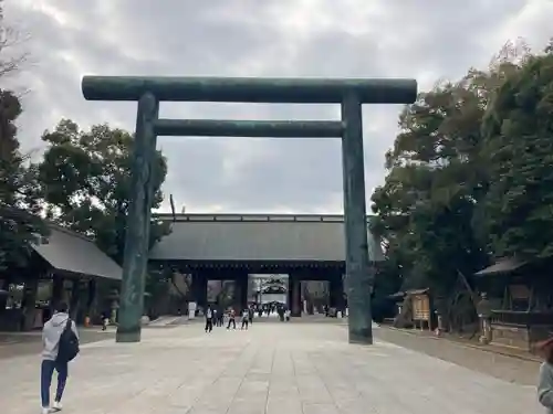 靖國神社の鳥居