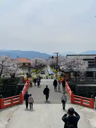 武田神社の景色