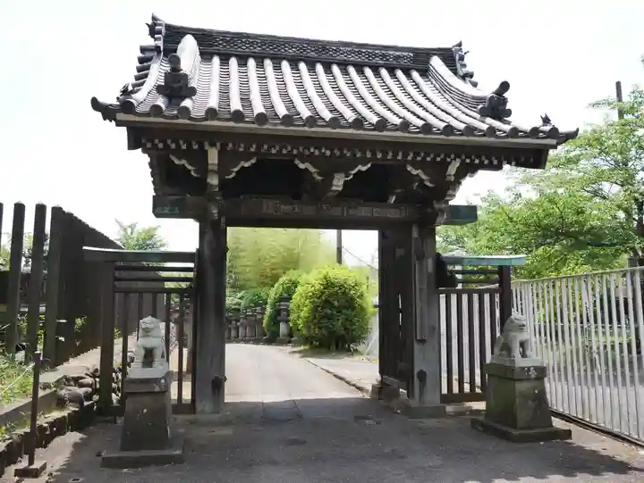 狭山山不動寺の山門・神門