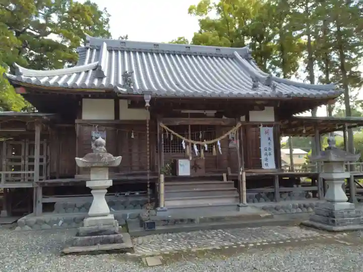 山名神社の本殿・本堂