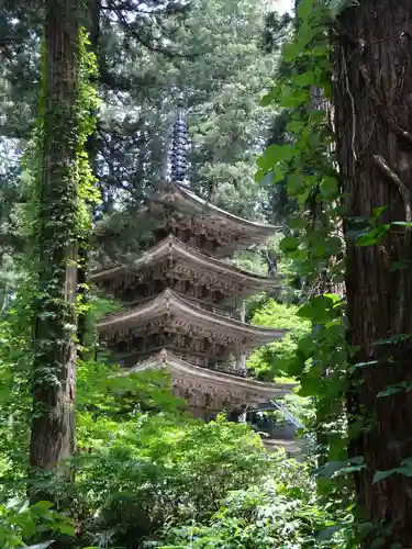 羽黒山五重塔(出羽三山神社)(山形県)