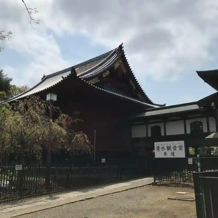 清水観音堂の本殿・本堂