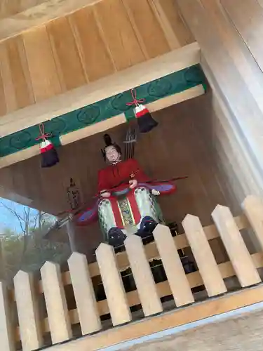 降松神社の像