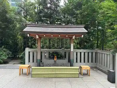 福徳神社（芽吹稲荷）の手水舎