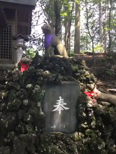 三峯神社の狛犬