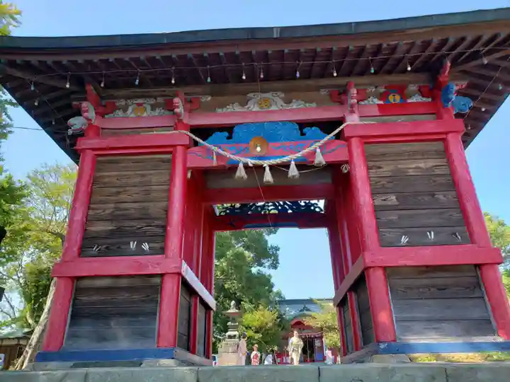 駛馬天満宮の山門・神門