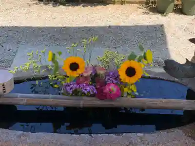 水堂須佐男神社の手水舎