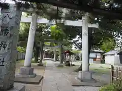 六月八幡神社の鳥居