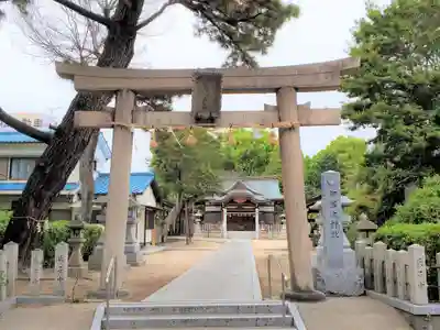 伊居太神社の鳥居