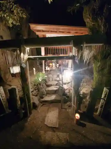 伊勢神社の鳥居