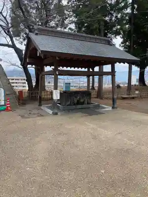 眞田神社の手水舎