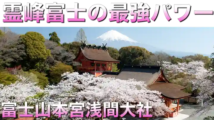 富士山本宮浅間大社の景色