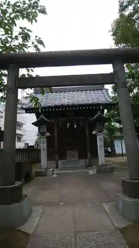 小村井 香取神社の鳥居