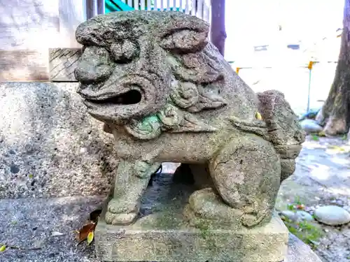 津島社（中野津島社）の狛犬