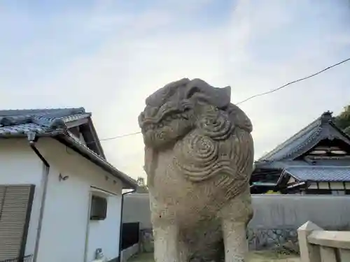 五宮神社の狛犬