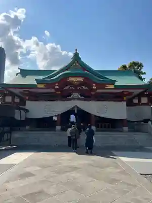 日枝神社の本殿・本堂