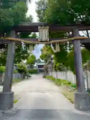 中井神社の鳥居