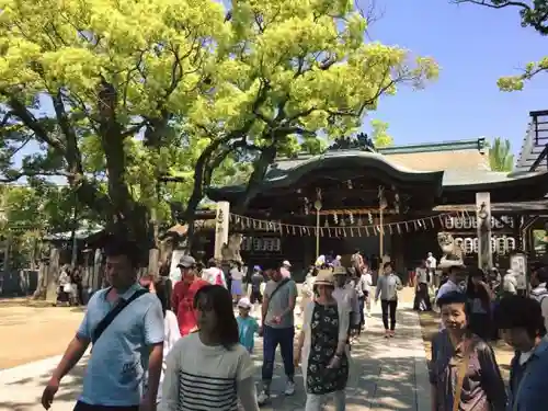 石切劔箭神社の本殿