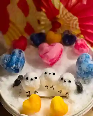 札幌諏訪神社の像