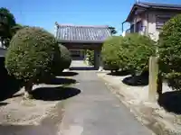 松林寺(河芸町中別保)の山門・神門