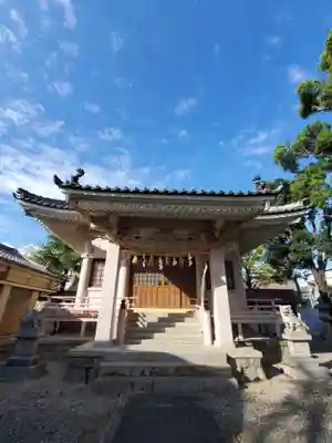 松山神社の本殿・本堂