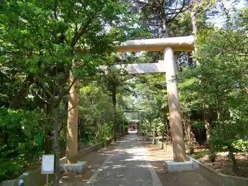 宮川熊野神社の鳥居