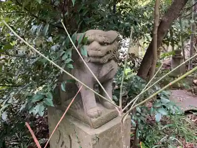 浅間神社の狛犬