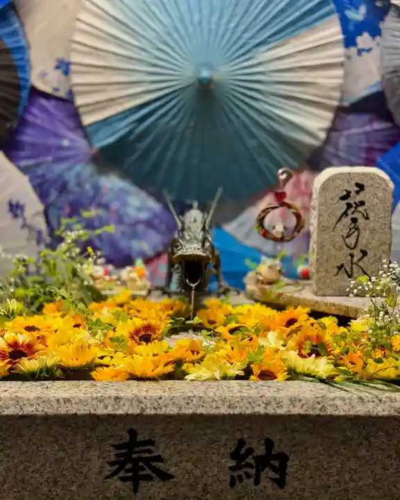 札幌諏訪神社の手水舎