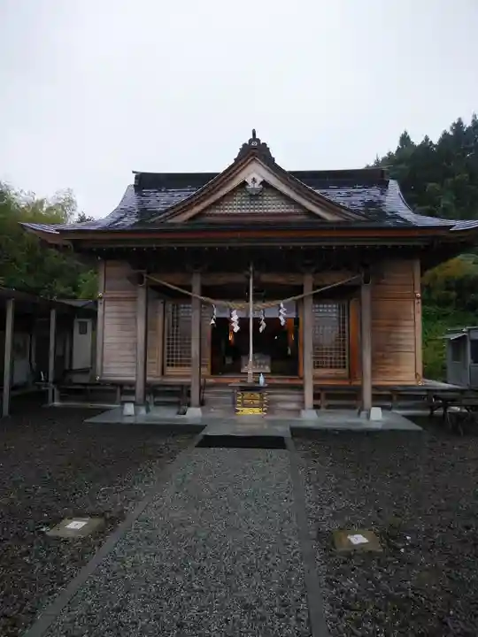 白根三吉神社の本殿・本堂