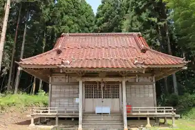 鹿島神社の本殿・本堂