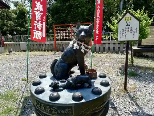 久里浜天神社の狛犬