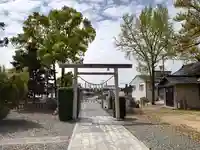 大岩神明宮の鳥居