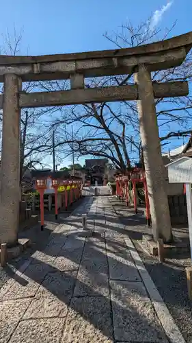 六孫王神社の鳥居