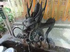 三角寺の手水