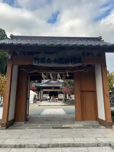 阿蘇白水龍神權現～白蛇神社～(熊本県)