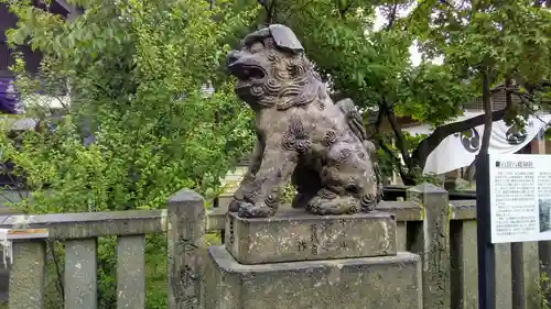 石狩八幡神社の狛犬