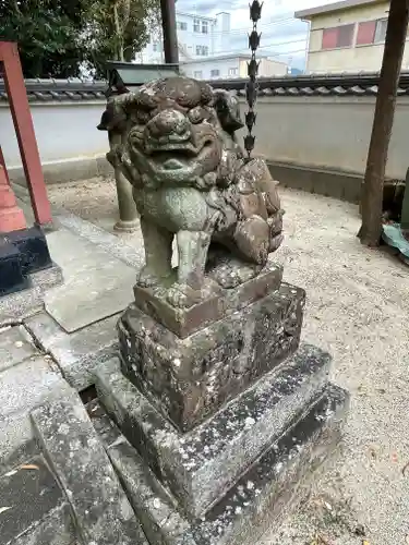 八幡神社の狛犬