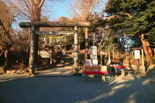 葛原岡神社の鳥居