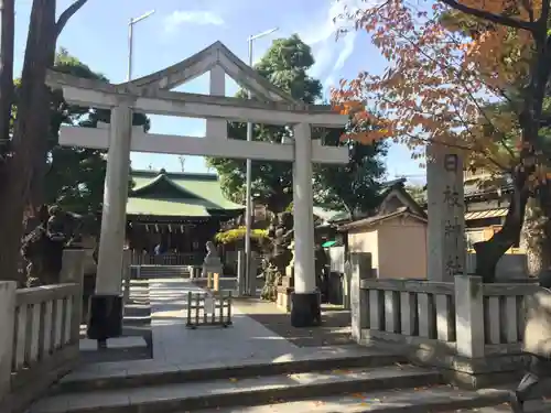 お三の宮日枝神社の鳥居