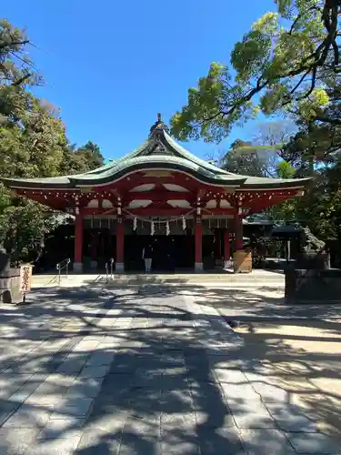 越ヶ谷久伊豆神社の本殿