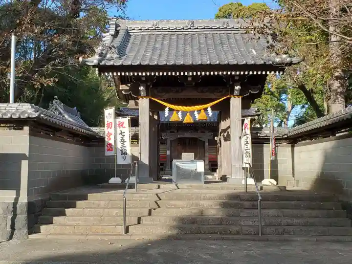 日吉浅間神社の山門・神門