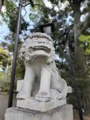 湯前神社の狛犬