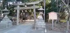 凉森神社の鳥居