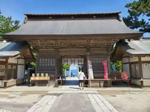 大洗磯前神社の山門・神門
