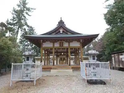 毘森神社の本殿・本堂